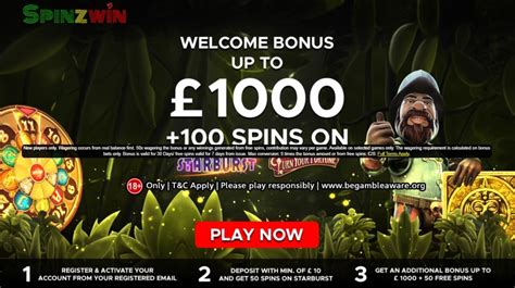 Spinzwin casino bonus